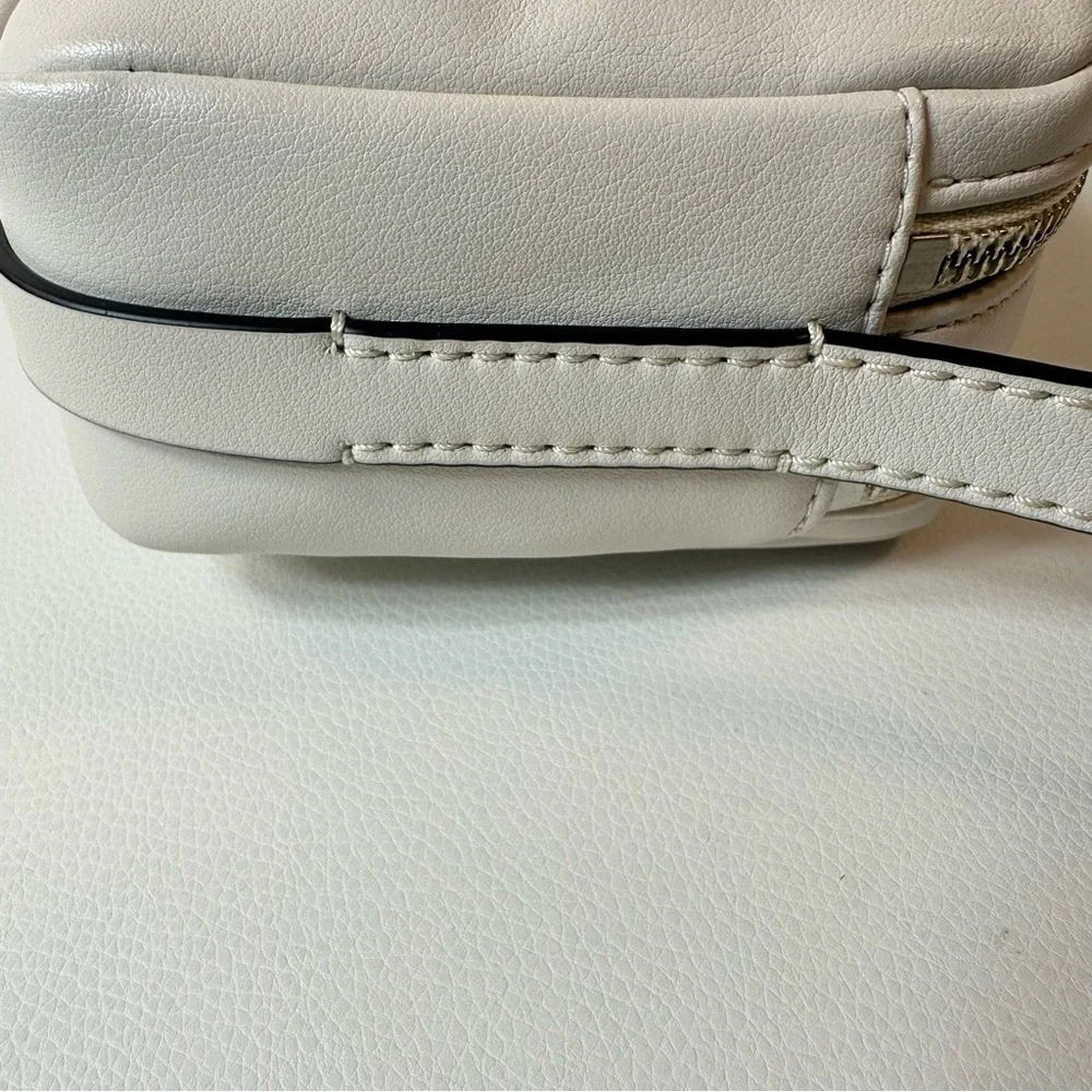 NEW PROENZA SHOULER WATTS LEATHER CAMERA BAG OFF WHITE/BLACK - Picture 11 of 13